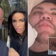 Katie Price's Husband Lee Andrews Gets Tattoo of Son Harvey's Name Without Meeting Him