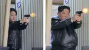 Kim Jong Un and Daughter Fire New Pistol in North Korean Military Modernization Drive