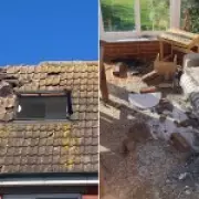 Lightning Strike Blasts 10-Foot Hole in Family Home, Causing £20,000 Damage