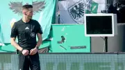 Masked Fan Sabotages VAR Monitor in German Bundesliga 2 Match
