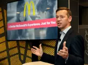McDonald's CEO's Awkward Burger Taste Test Sparks Viral Mockery Online