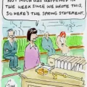Metro Daily Cartoon by Guy Venables: A Look at the Spring Statement Aftermath