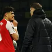 Piero Hincapie Mocks Brighton Boss Fabian Hurzeler During Arsenal's Tense Victory