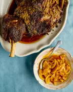 Sami Tamimi's Easter Feast: Slow-Cooked Lamb with Spicy Pickled Lemon