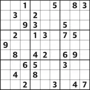 Sudoku 7236: A Gentle Puzzle for a Relaxing Day