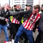 Violent Clashes Erupt Between Newcastle and Sunderland Fans Before Derby