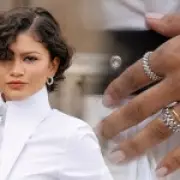 Zendaya Sparks Marriage Rumors with Gold Wedding Band at Paris Fashion Week