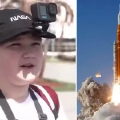 Artemis II Moon Launch Overshadowed by Child's Viral Swearing on Live TV
