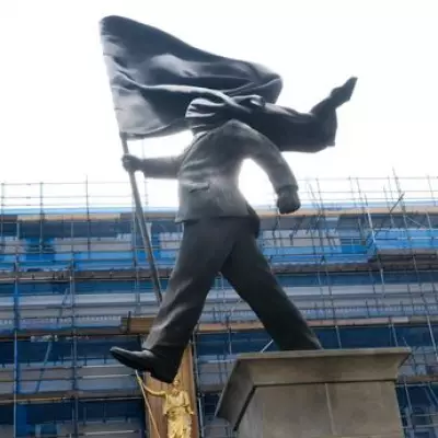 Banksy Claims Massive New Statue in Central London