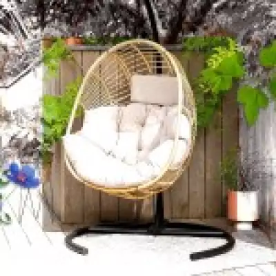 Dunelm's Top-Rated Singapore Hanging Egg Chair Now on Sale for Spring