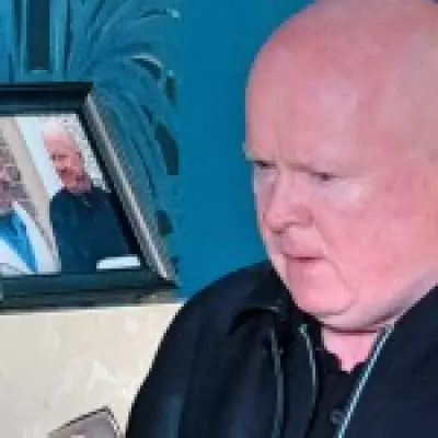 EastEnders: Phil Burns Nigel's Chair in Emotional Final Tribute