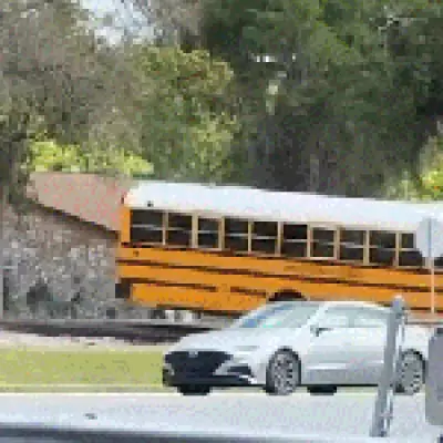 Florida School Bus Driver Arrested After Narrowly Evading Train with 27 Children Onboard