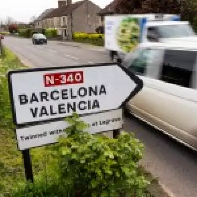 International Road Sign Prankster Swaps Somerset Town for Spanish Cities