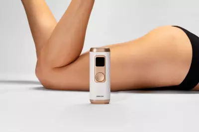 Keskine IPL Machine Offers Painless At-Home Hair Removal with Ice-Cooling Tech