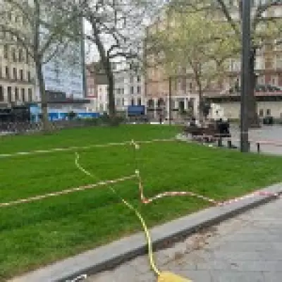 London's Leicester Square Garden Closed for 200 Days, Puzzling Locals and Tourists