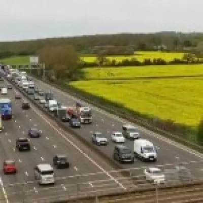 M25 Closed Until Afternoon After Lorry Spills 250 Litres of Fuel in Kent