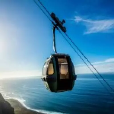 Madeira's 98% Incline Cable Car Offers Dazzling Views of 'Real-Life Jurassic Park'