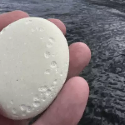 Man Creates DNA Pebbles from Parents' Ashes, Embarking on Emotional Journey