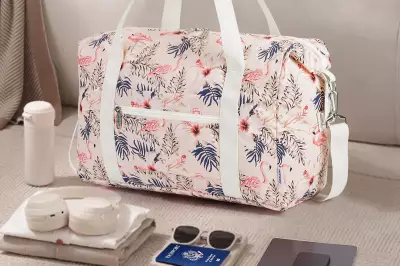 Stylish Ryanair Cabin Bag with Flamingo Print on Sale for Just Over £10