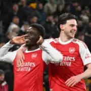 Arsenal Injury Crisis: Rice, Saka Doubtful for Crucial Sporting Clash