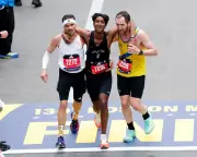 Boston Marathon's Heartwarming Finish: Runners Aid Struggling Competitor