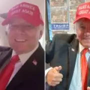 British Trump Impersonator Spat At Over Political Views in Thailand Bar
