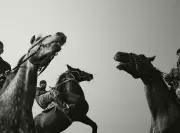 Buzkashi Horsemen Battling for a Headless Goat: Todd Antony's Best Photograph