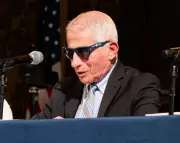 Dr. Anthony Fauci Stars as Blind Prophet in Oedipus Reading for Climate Message