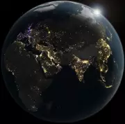 Earth's Nighttime Brightness Surges 16% in Decade, Study Reveals Volatile Trends