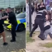 Easter Egg Hunt in Milton Keynes Descends into Chaos as Teen Mobs Clash with Police