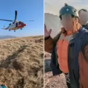 Heroic Girlfriend Suffers Severe Burns Saving Partner from 3,000ft Mountain Fall