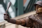 Ichiro Suzuki Statue Bat Snaps During Unveiling Ceremony in Seattle