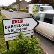 International Road Sign Prankster Swaps Somerset Town for Spanish Cities