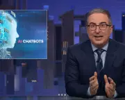 John Oliver Slams AI Chatbots as Dangerous, Horny, and Exploitative