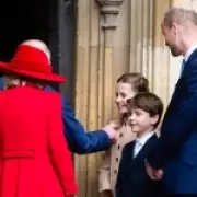 King Charles and Prince Louis Share Heartwarming Moment at Windsor Easter Service