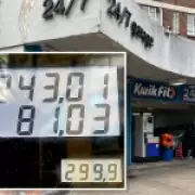 London's 'Most Expensive' Petrol Pump: £240 for a Tank Amid Fuel Price Surge