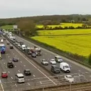 M25 Closed Until Afternoon After Lorry Spills 250 Litres of Fuel in Kent