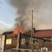 Major Fire Engulfs Derelict West London Homes, Sending Smoke Billowing Across Area