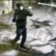 Masked Suspect Caught on CCTV Firebombing London Synagogue in Terror Probe