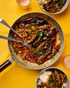 Meera Sodha's Vegan Sichuan Aubergines with Tofu Recipe
