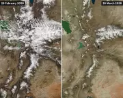 NASA Images Reveal Alarming Snowpack Decline in Utah and Western US