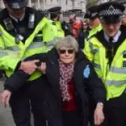 Nearly 100 Arrested at London Palestine Action Protest, Including Elderly in Camping Chairs