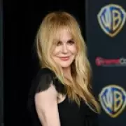 Nicole Kidman Stuns in Sheer Black Gown at CinemaCon with Sandra Bullock