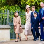 Royal Family Reunites for Easter Service with William and Kate's Return