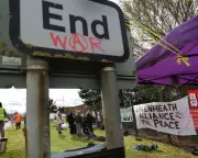 Seven Arrested at RAF Lakenheath Protest Over Alleged Support for Banned Group