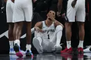 Spurs' Wembanyama Enters Concussion Protocol After Hard Fall in Playoff Game
