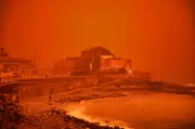 Storm Erminio Unleashes Saharan Sand, Turning Crete Skies Orange and Disrupting Travel