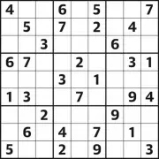 Sudoku Puzzle 7263: A Challenging Brain Teaser for Enthusiasts