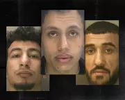 Three men guilty of raping woman on Brighton beach in predatory attack