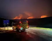 Wildfires Rage in Powys for Fifth Day as Firefighters Battle Blaze